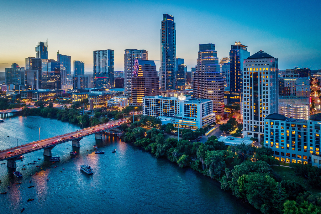View of Austin TX