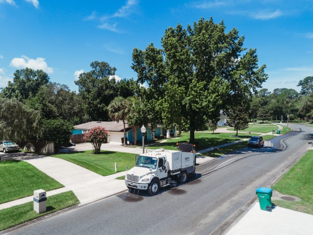 Residential Street Sweeper